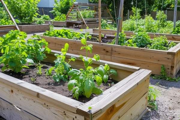 Création de potagers urbains