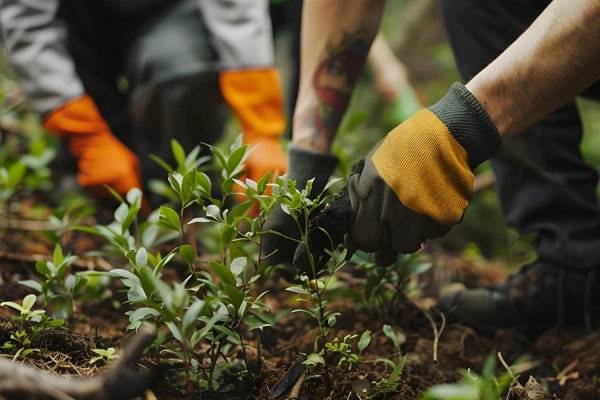Restauration des zones forestières